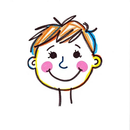 Illustrationsstil Buntstift